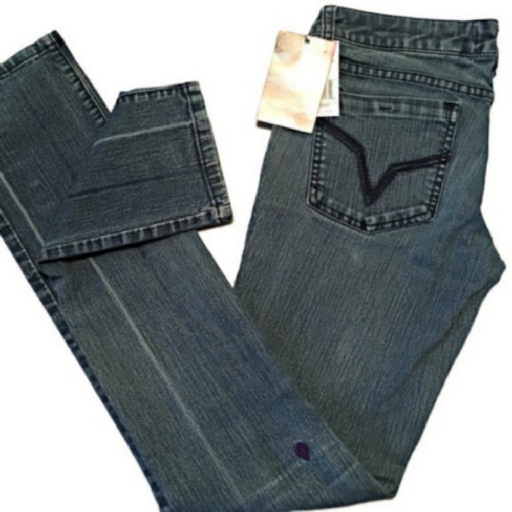 New ACQUA NUEVA Blue Skinny Jeans